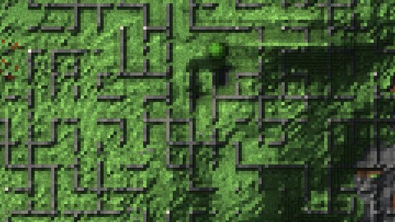 a Labyrinth from above