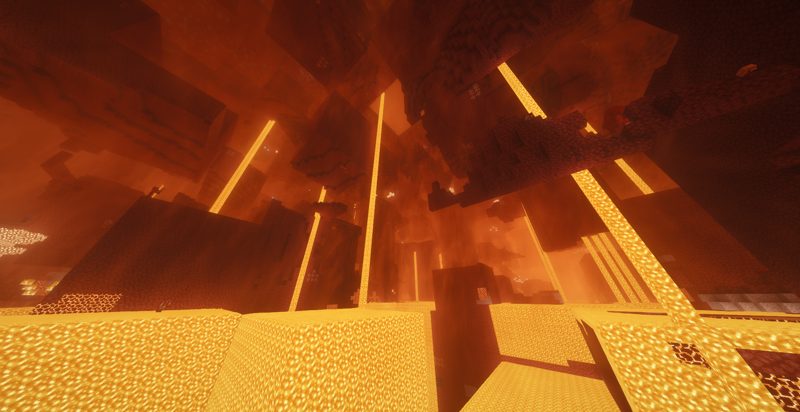 nether, under the roof