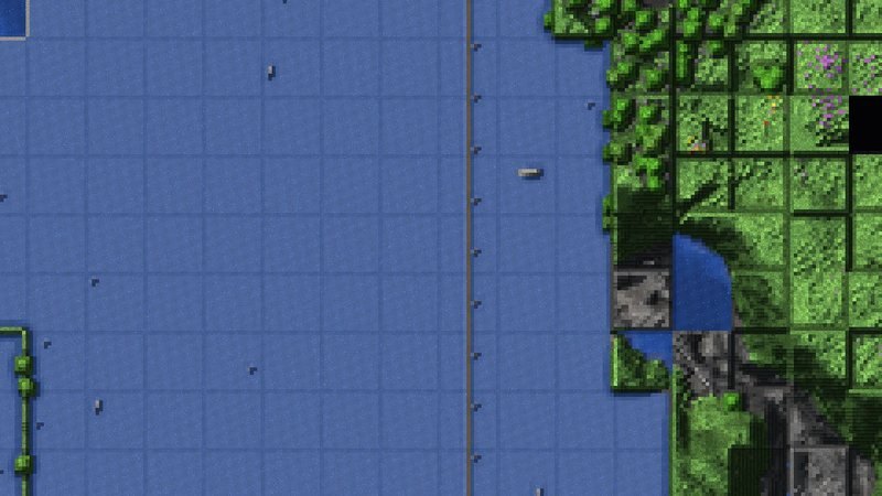 shallows from above