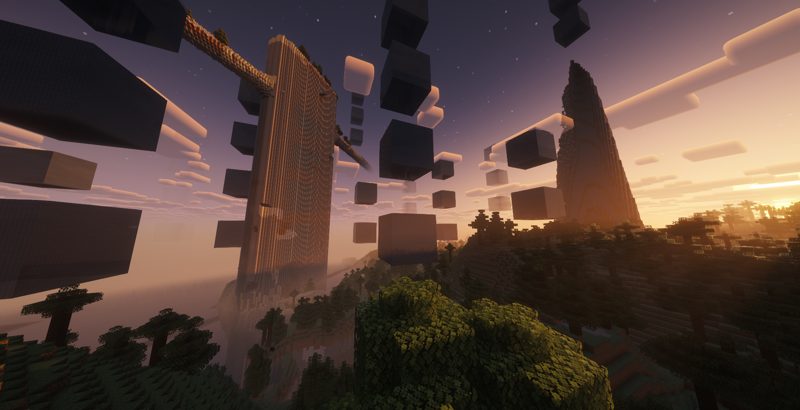 valley of water, towers